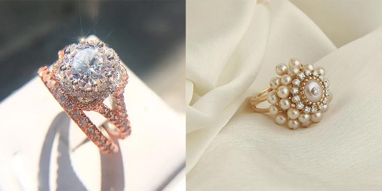 Pearl Ring vs Diamond Ring